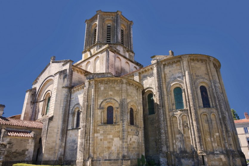 L'église romane de Vouvant