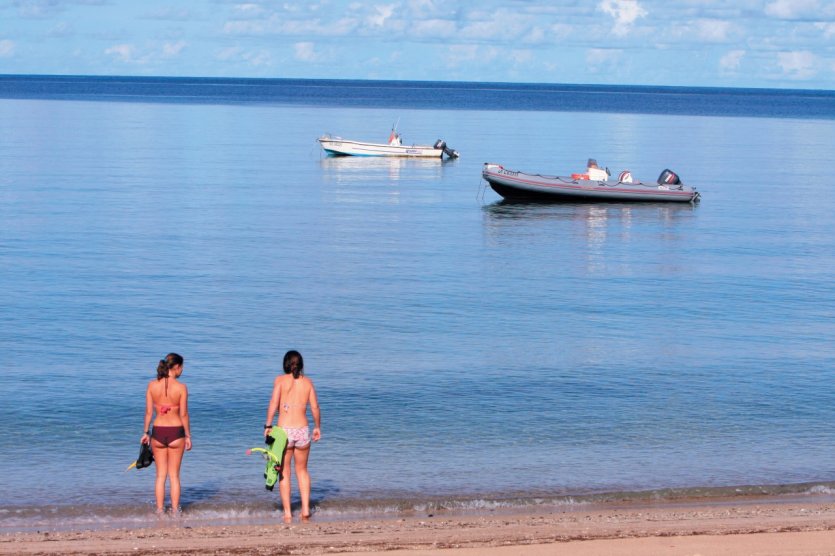 Plage de N'Gouja.