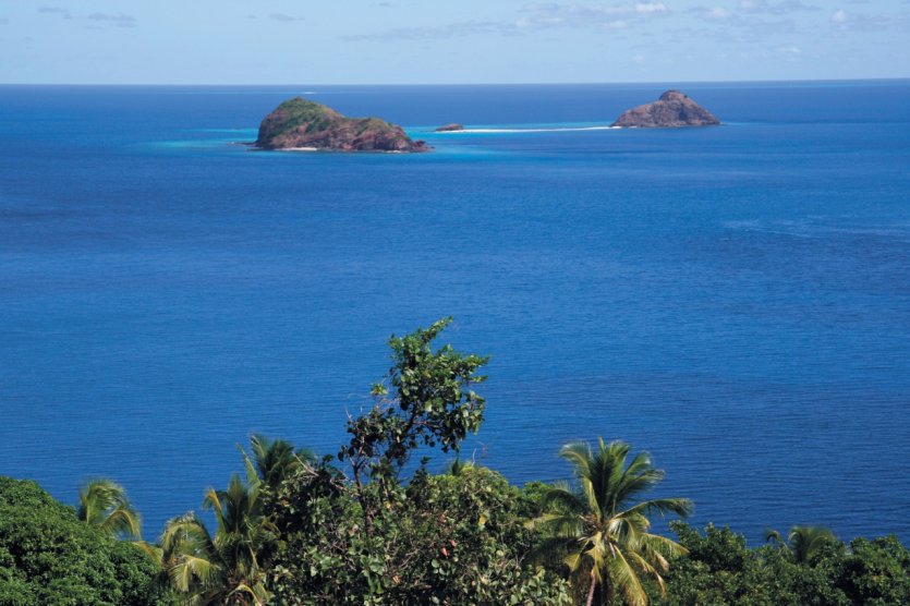 Choizil est l'un des sites les plus réputés au nord de Mayotte.