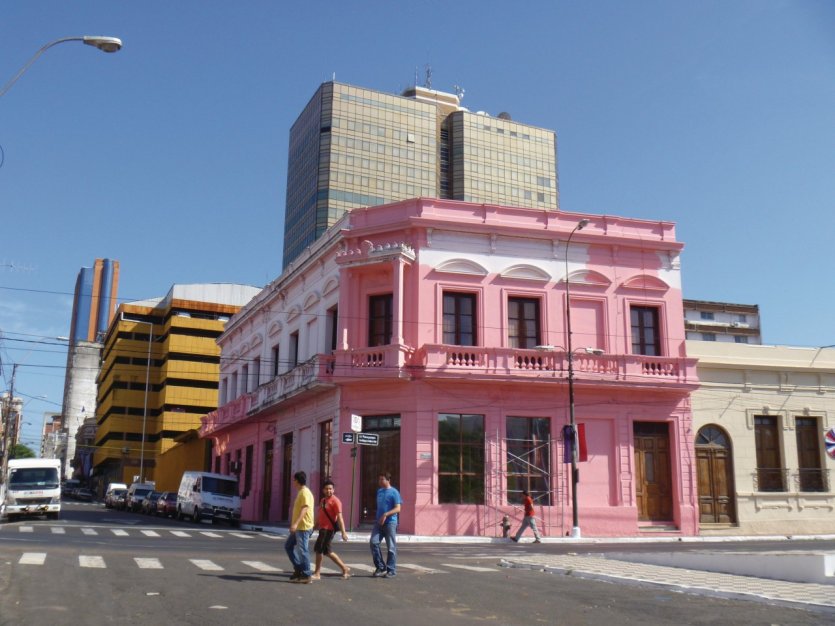 Dans les rues d'Asunción.