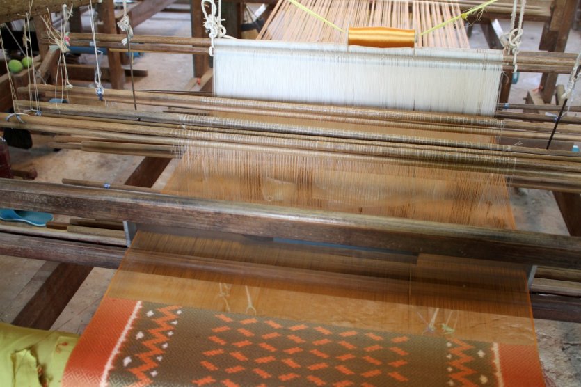 Production textile au Cambodge.