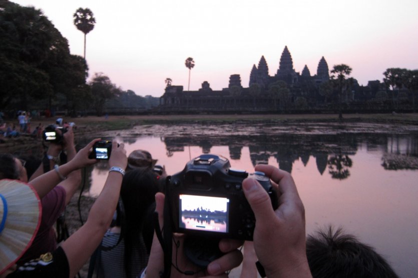 Angkor Wat offre de belles images.