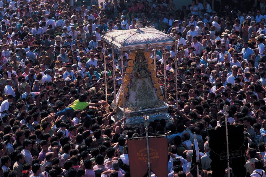 Le pèlerinage d'El Rocío réunit des milliers de personnes. Author's Image