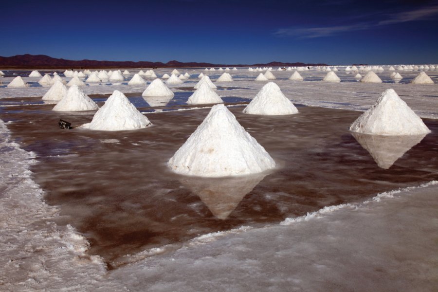Colchani, la ville du sel près d'Uyuni. Arnaud BONNEFOY