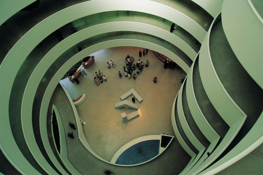 Intérieur du Guggenheim Museum. Tom Pepeira - Iconotec