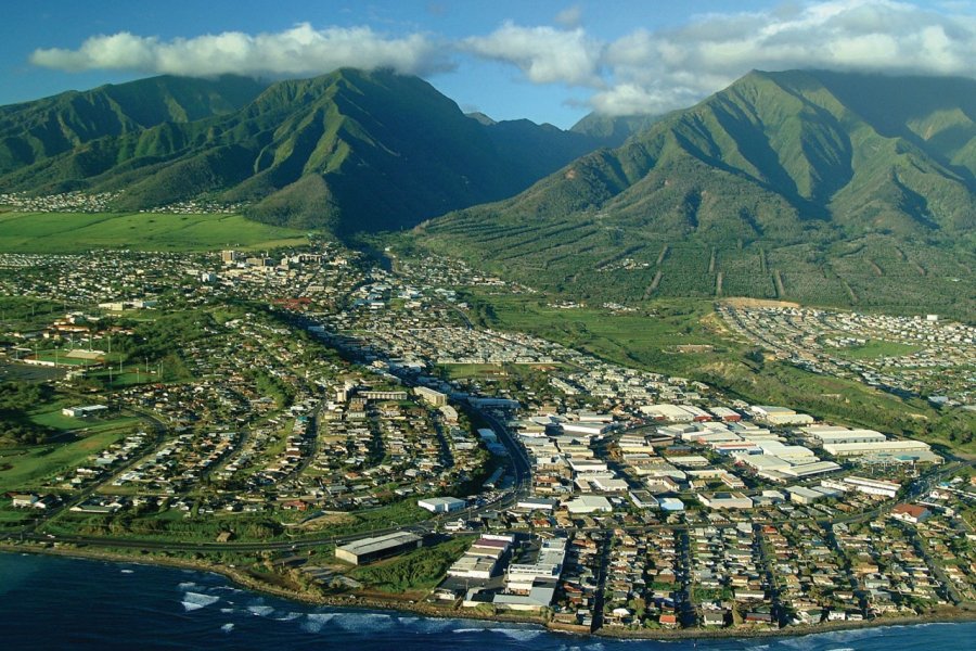 Survol de Kahului. Hawaii Tourism Authority (HTA) / Ron Garnett