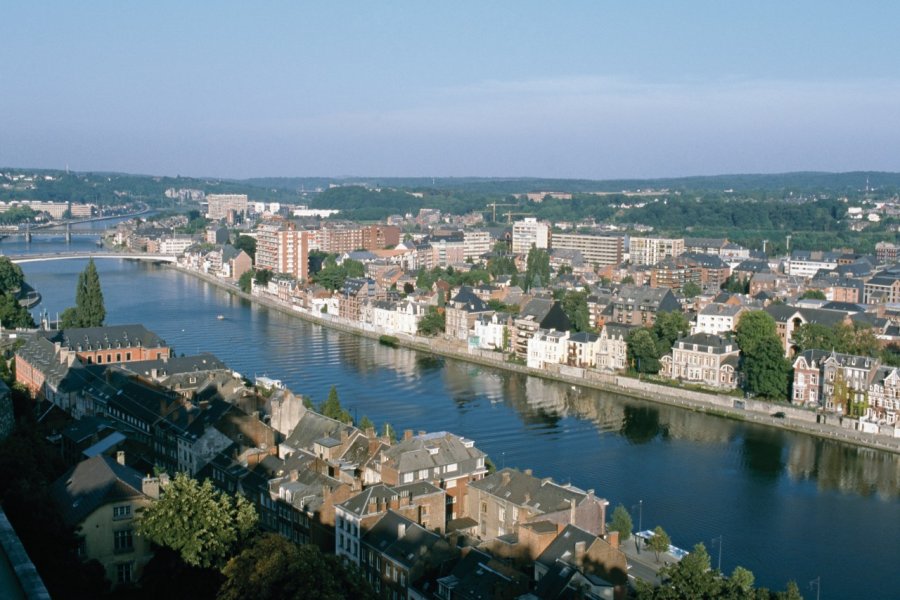 La Meuse traversant Namur. Author's Image