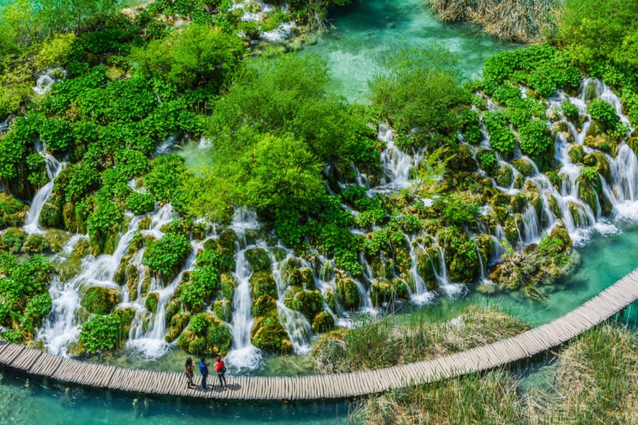 Parc national des lacs de Plitvice. weniliou - Shutterstock.com