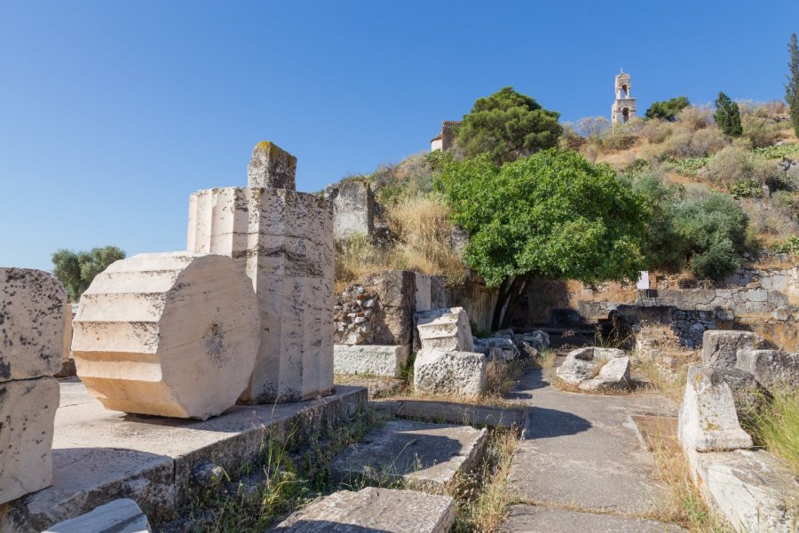 Le site antique d'Eleusis. Lefteris Papaulakis / Shutterstock.com