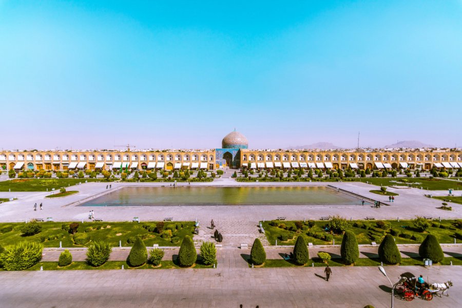 PLACE DE L'IMAM OU PLACE NAGHSH E JAHAN