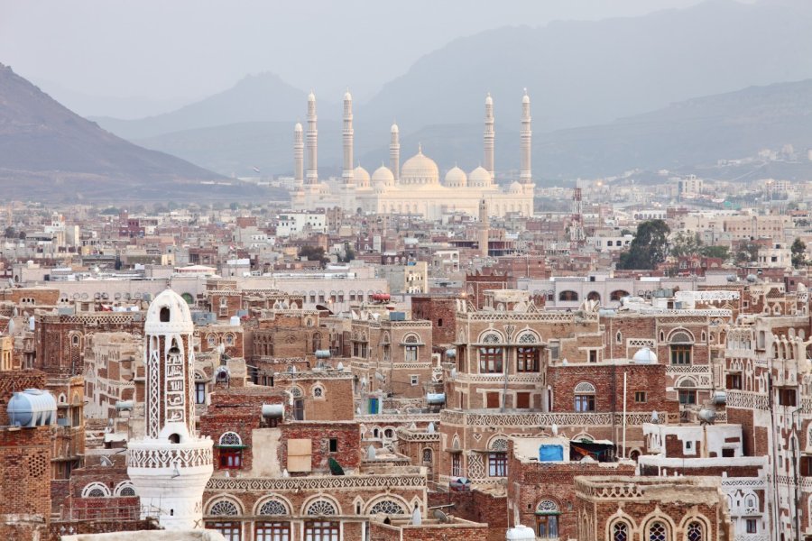 Sanaa, capitale politique du Yémen. zanskar