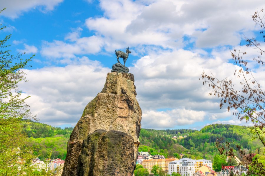 STATUE DU CHAMOIS (SOCHA KAMZÍKA)