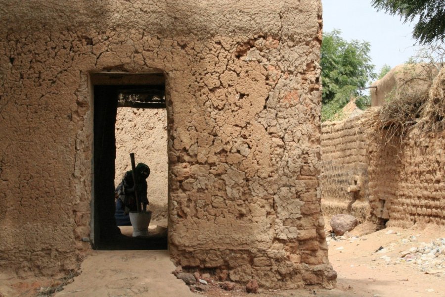 Village traditionnel de Ségoukoro. luniversa