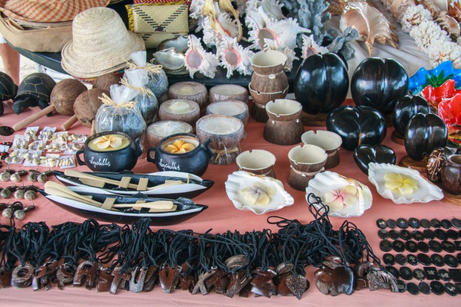 Souvenirs des Seychelles. evgenii mitroshin - Shutterstock.com