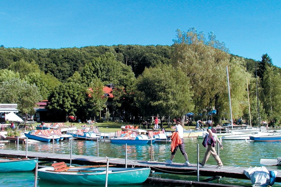 Ponton sur le Wörthsee Association du Tourisme Région des Cinq Lacs de Starnberg