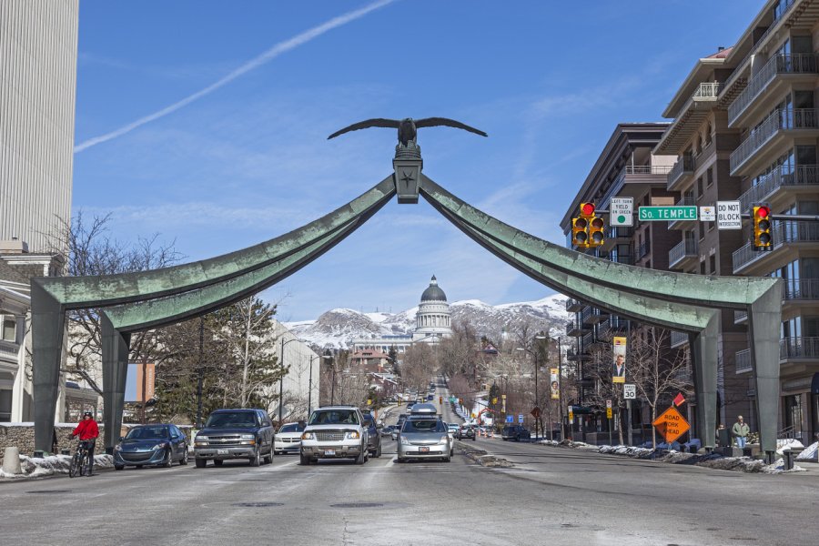 THE EAGLE GATE MONUMENT
