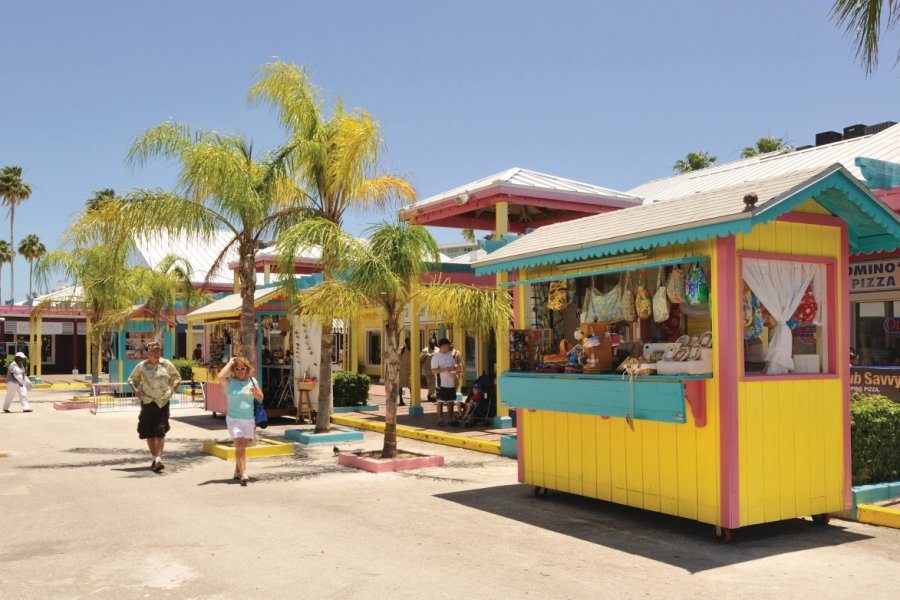Fruits Vendors Market. The Islands of the Bahamas