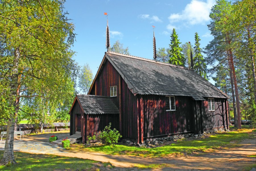 L'église de Sodankylä. Pecold - Shutterstock.com