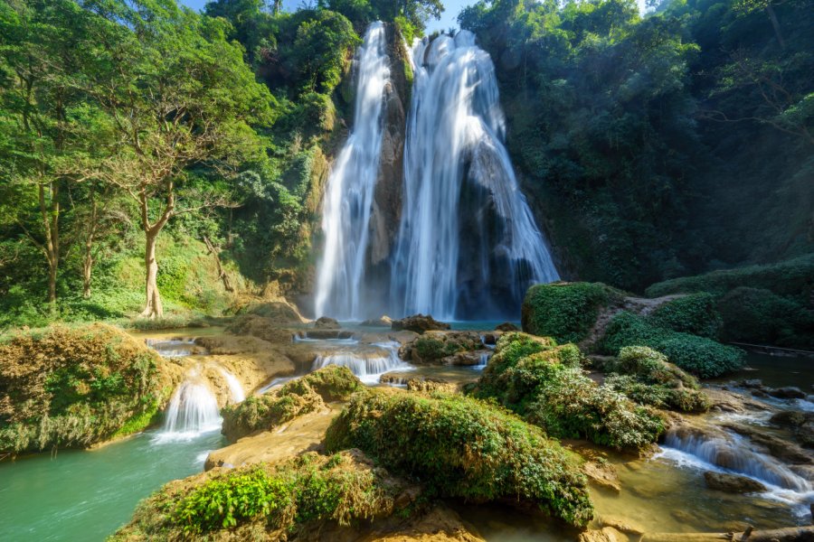 CASCADES D'ANISAKAN (DAT TAW GYAINT WATERFALL)