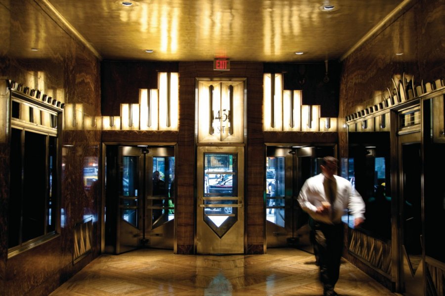 Hall d'entrée art déco du Chrysler Building (Midtown). Author's Image