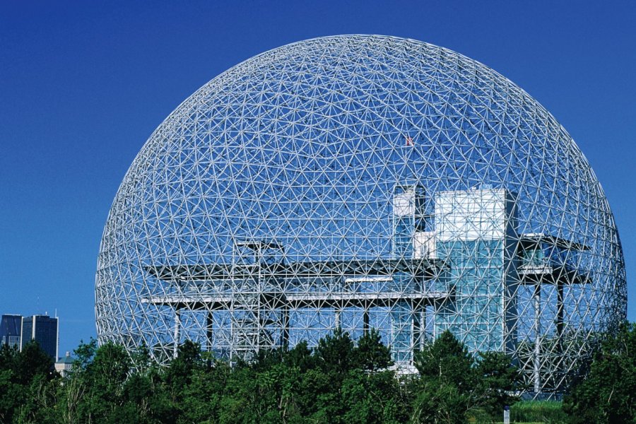 Biosphère, musée de l'environnement. Tourisme Montréal, Stéphan Poulin