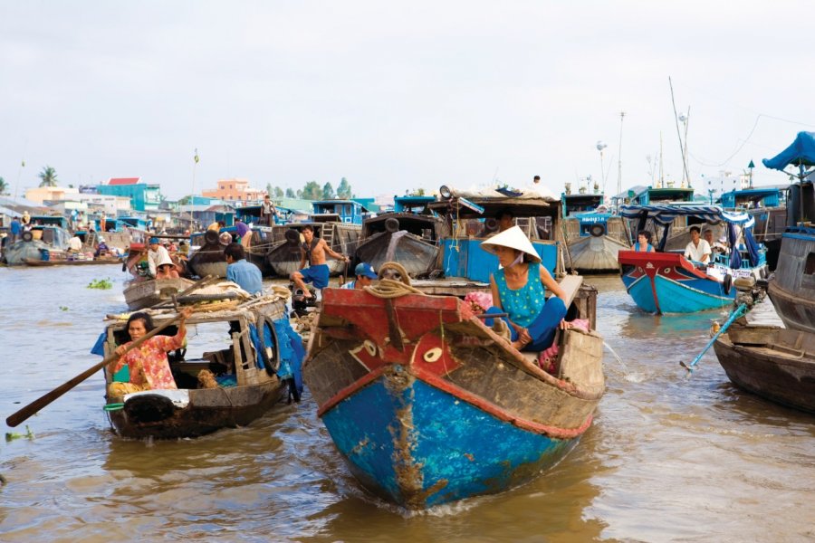 Marché flottant de Cai Rang. Author's Image