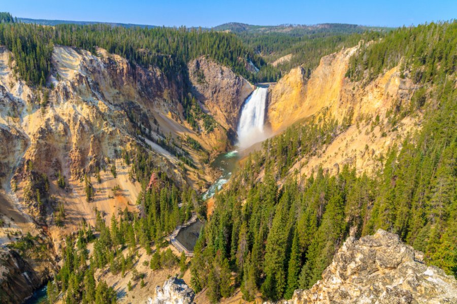 UPPER AND LOWER FALLS
