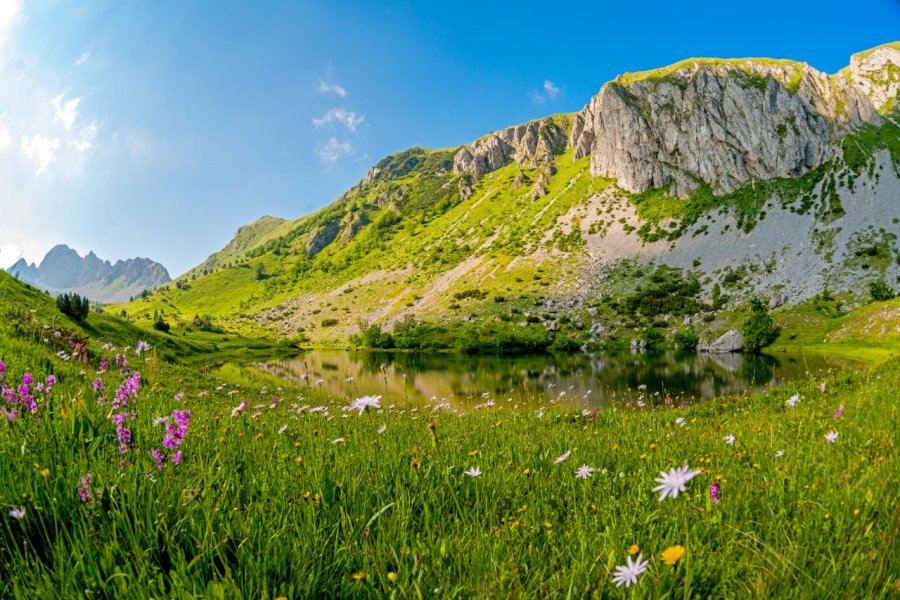 Lac Gorjne Nus, parc national de la Sutjeska. istankov - istockphoto.com