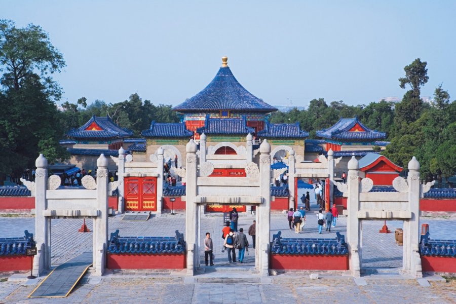 Temple du Ciel (Tiantan) - La Voûte céleste impériale (Huangqingyu). Author's Image