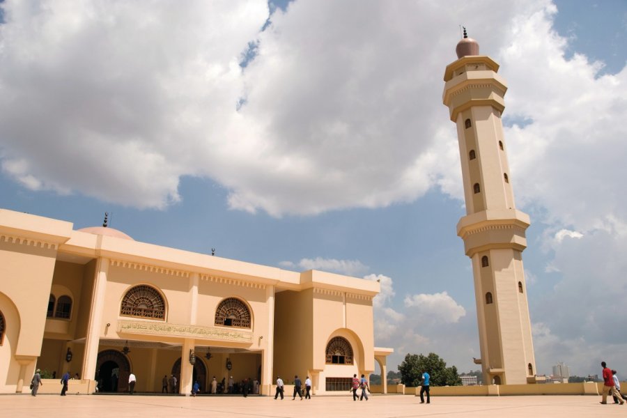 Mosquée de Kampala. FrankvandenBergh - iStockphoto.com
