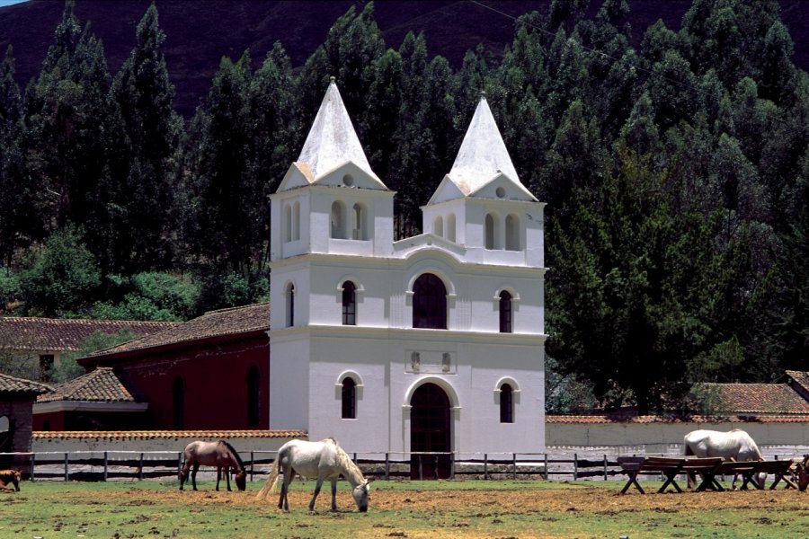 Corral de l'Hosteria Guachala. Author's Image