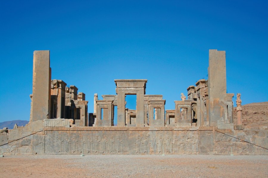 Ruines de Persépolis. Petra KohlstÑdt