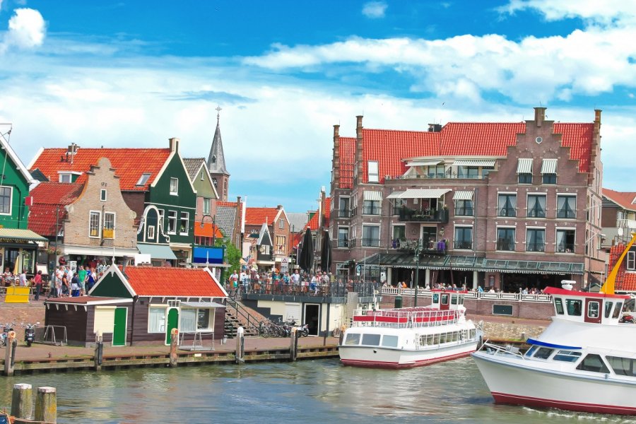 Le port de Volendam. Nick_Nick / Shutterstock.com