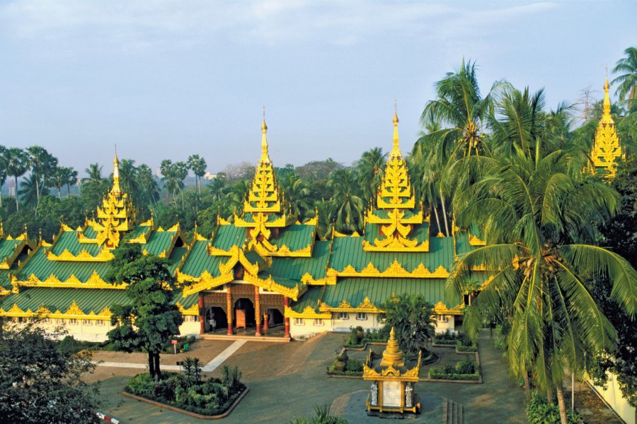 Pagode Shwedagon. Alamer - Iconotec