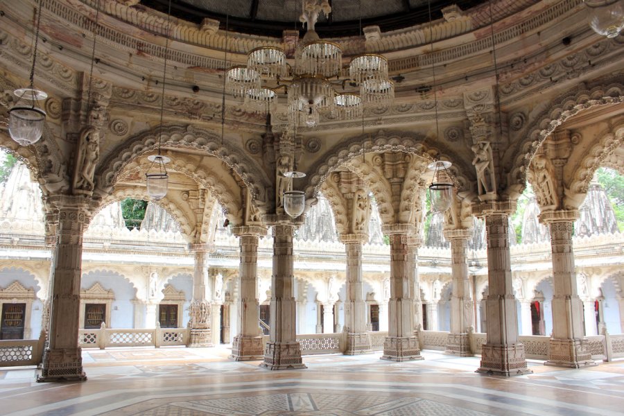 HUTHEESING JAIN TEMPLE