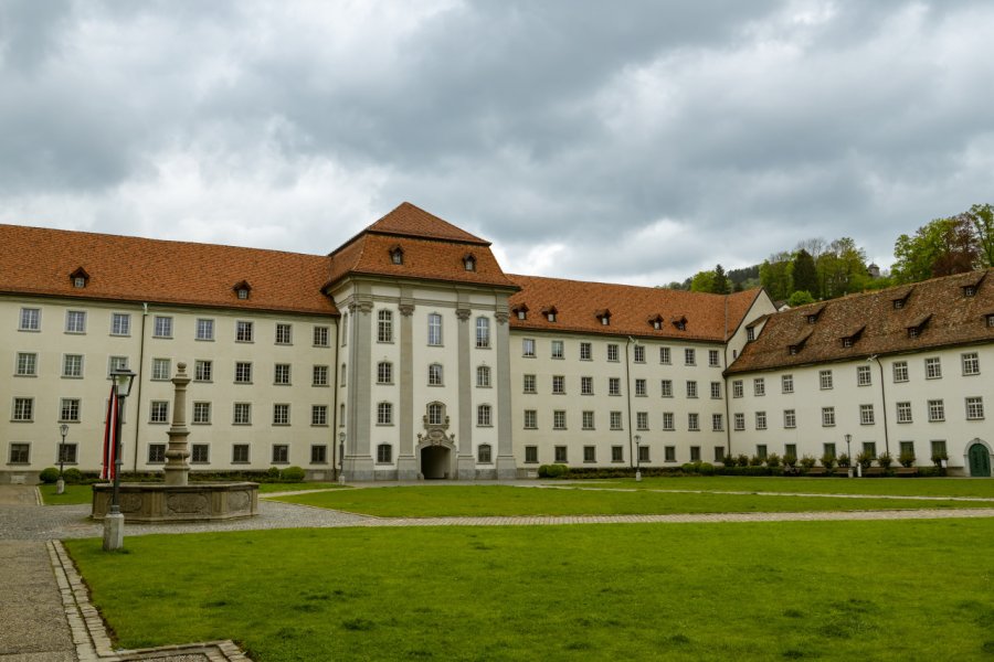 COUR DE L'ABBAYE DE SAINT-GALL