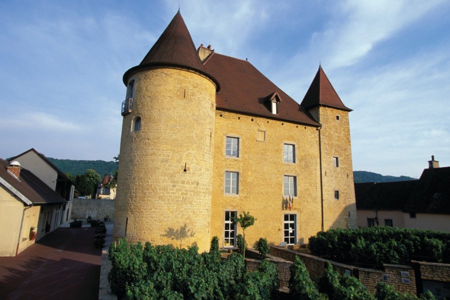 Le château Pécauld, abritant le Musée de la Vigne et et du Vin - Arbois PIERRE DELAGUÉRARD - ICONOTEC
