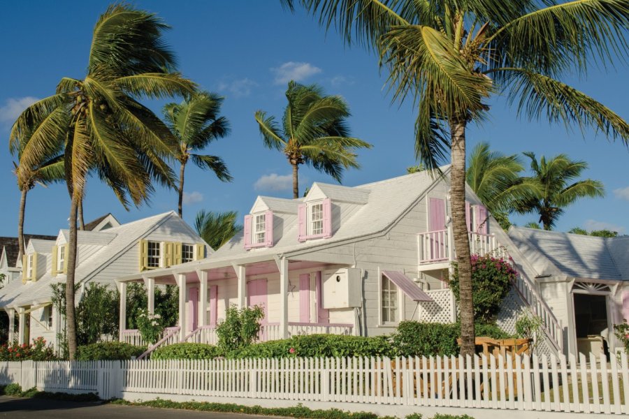 Architecture sur Out Island. The Islands Of The Bahamas