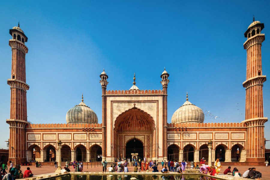 Mosquée Jama Masjid, Delhi. Mlenny - iStockphoto