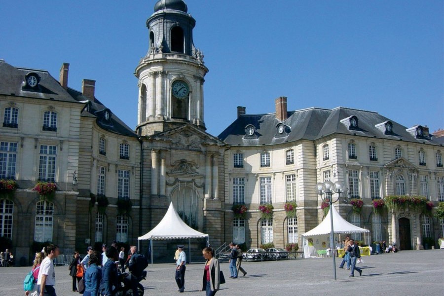 L'Hôtel de Ville de Rennes. JEROME DELAHAYE - FOTOLIA