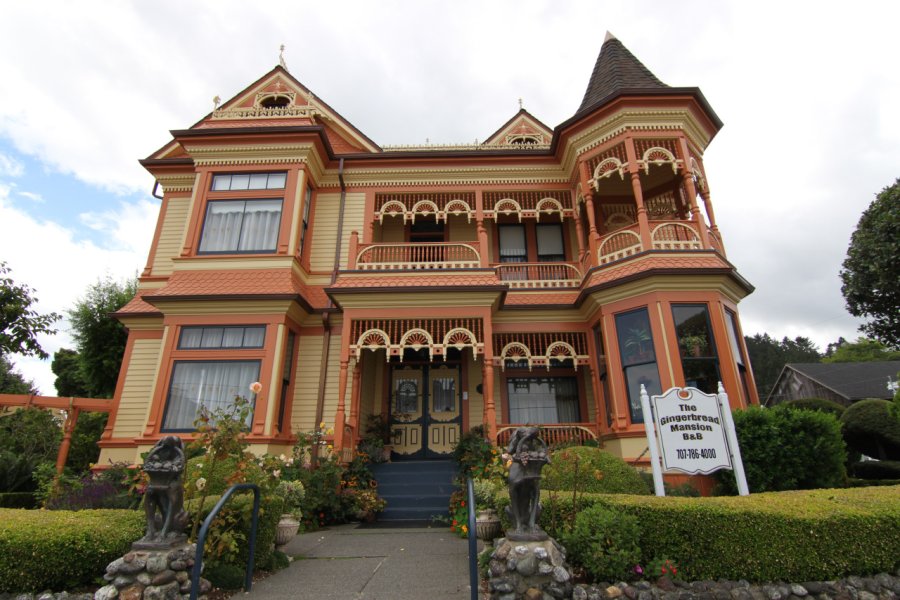 THE GINGERBREAD MANSION