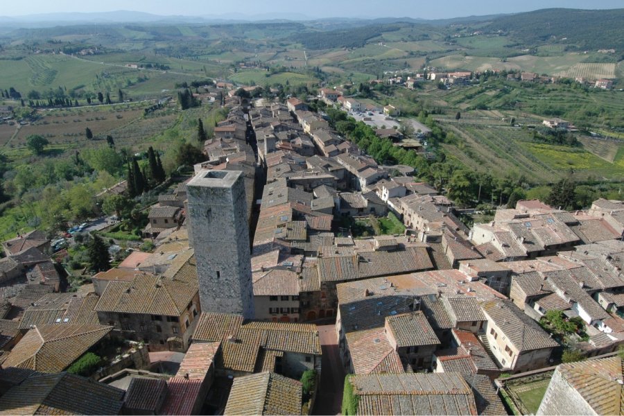 Panorama de San Gimignano. Picsofitalia.com