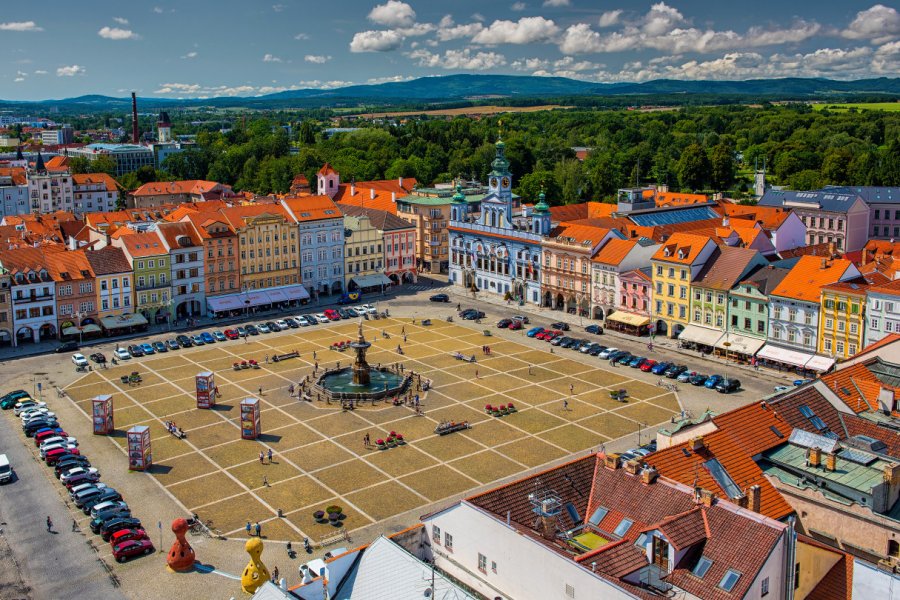 PLACE CENTRALE (NÁMĚSTÍ PŘEMYSLA OTOKARA II)