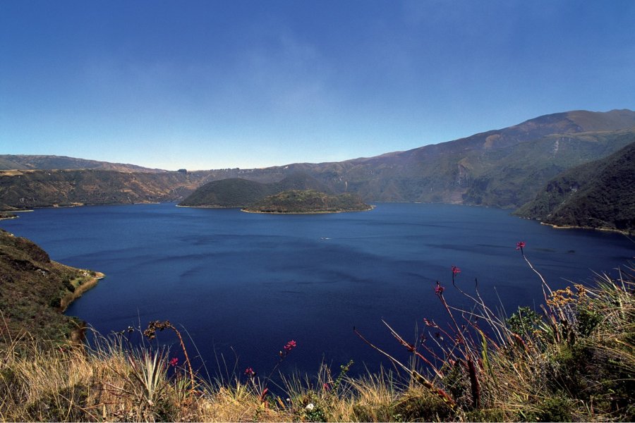 Lac de Cuicocha. Author's Image