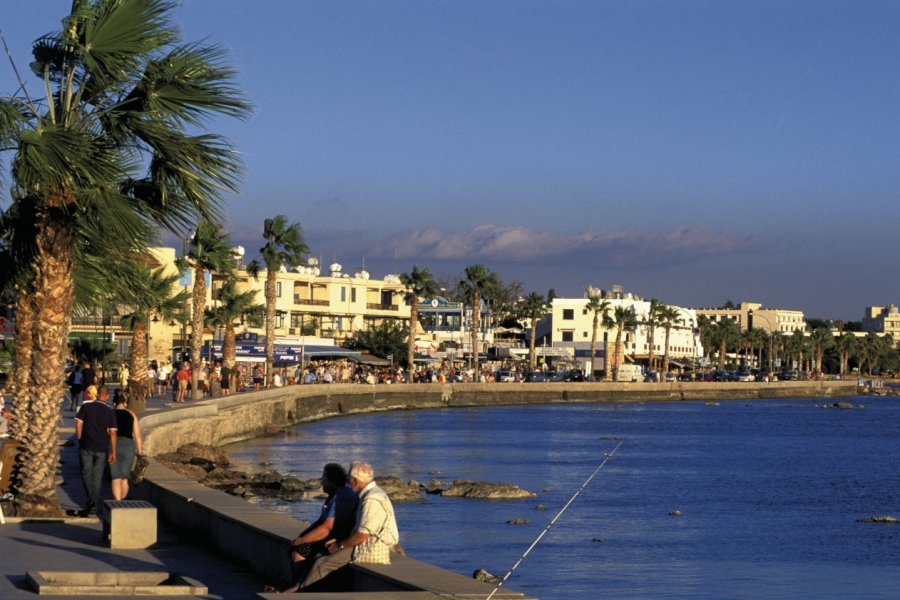 Front de mer à Paphos. Tom Pepeira- Iconotec