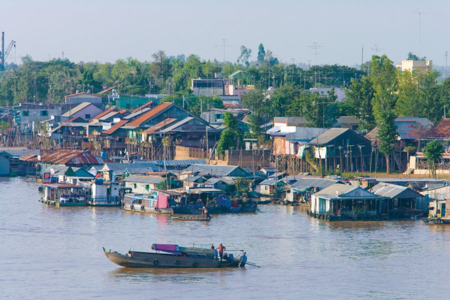 Chaû Dôc, une ville au fil de l'eau. Author's Image