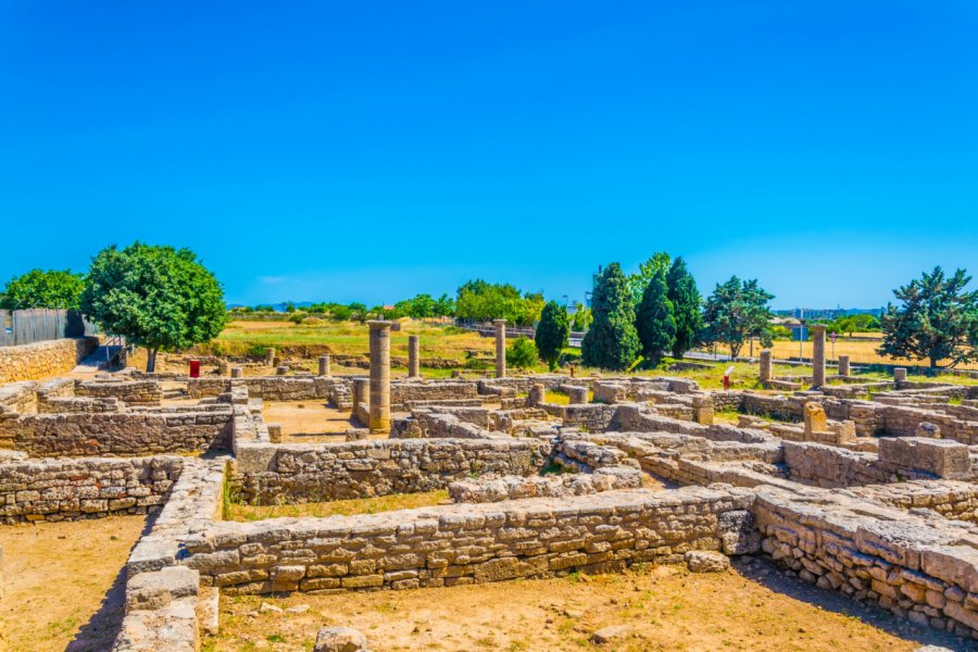 RUINES DE LA VILLE ROMAINE DE POLLENTIA