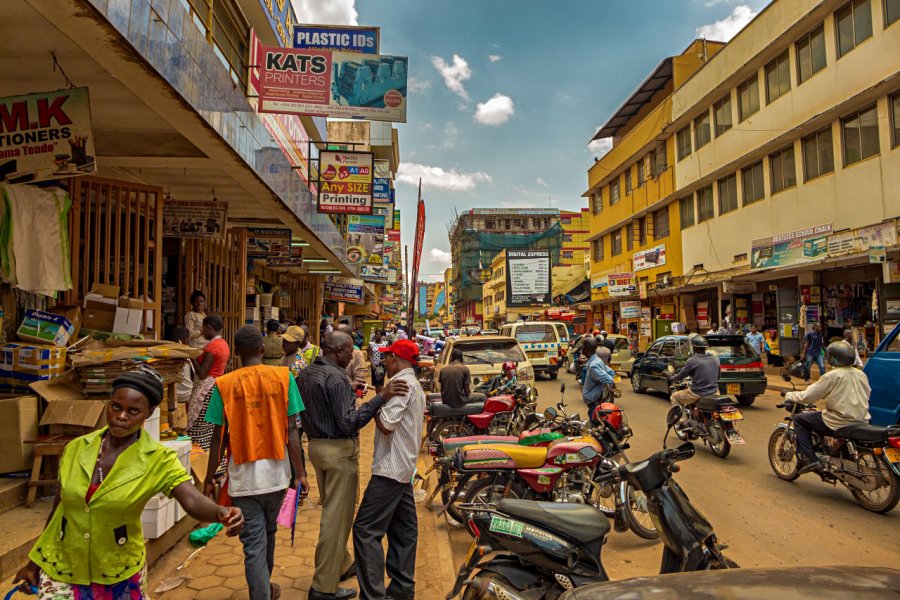 Rue animée de Kampala. Andreas Marquardt - Shutterstock.com
