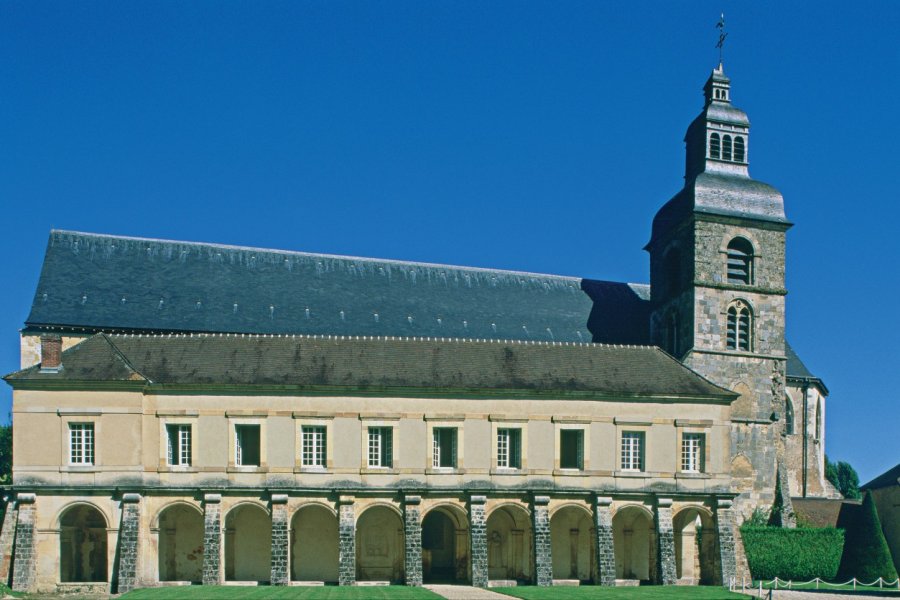 Abbaye où le frère Dom Perignon inventa le champagne S. REMAIN - ICONOTEC