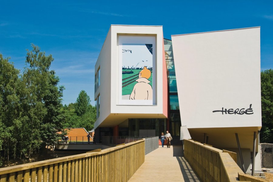 Musée Hergé. OPT - Jean-Paul REMY -Atelier de Portzamparc 2009